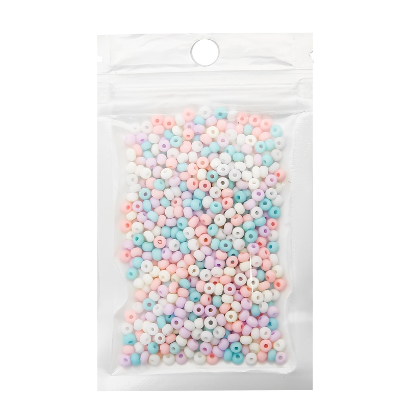 Set 660 Hạt Xỏ Lỗ Trong Suốt 3mm Dùng Để Làm Trang Sức Thủ Công