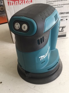 Máy chà nhám quỹ đạo dùng pin 18V