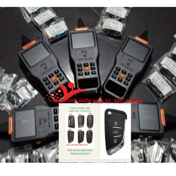 Máy TY300 đọc mã, copy, tạo chương trình chìa khóa điều khiển ô tô,cửa cuốn,thẻ từ..đã được mã hóa sang tiếng việt.