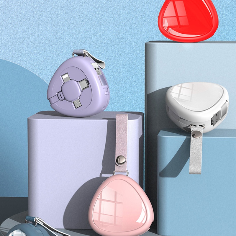 Cáp Sạc Alli 3 Trong 1 40W Rút Được Cho Android Type C