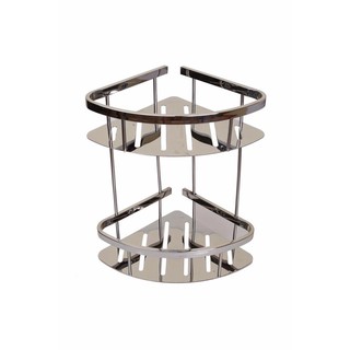 kệ góc 2 tầng inox 304-(Mã:KG-03)