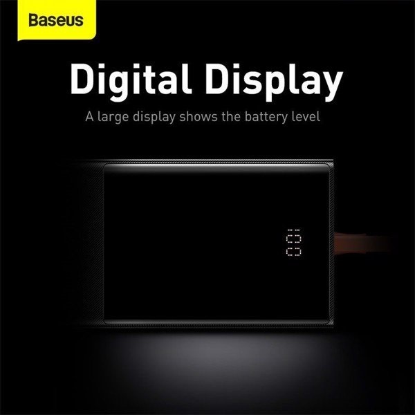 Pin dự phòng sạc nhanh Baseus 65W Elf Digital Display Power Bank 20000mAh kèm cáp Type C - Hàng Chính hãng