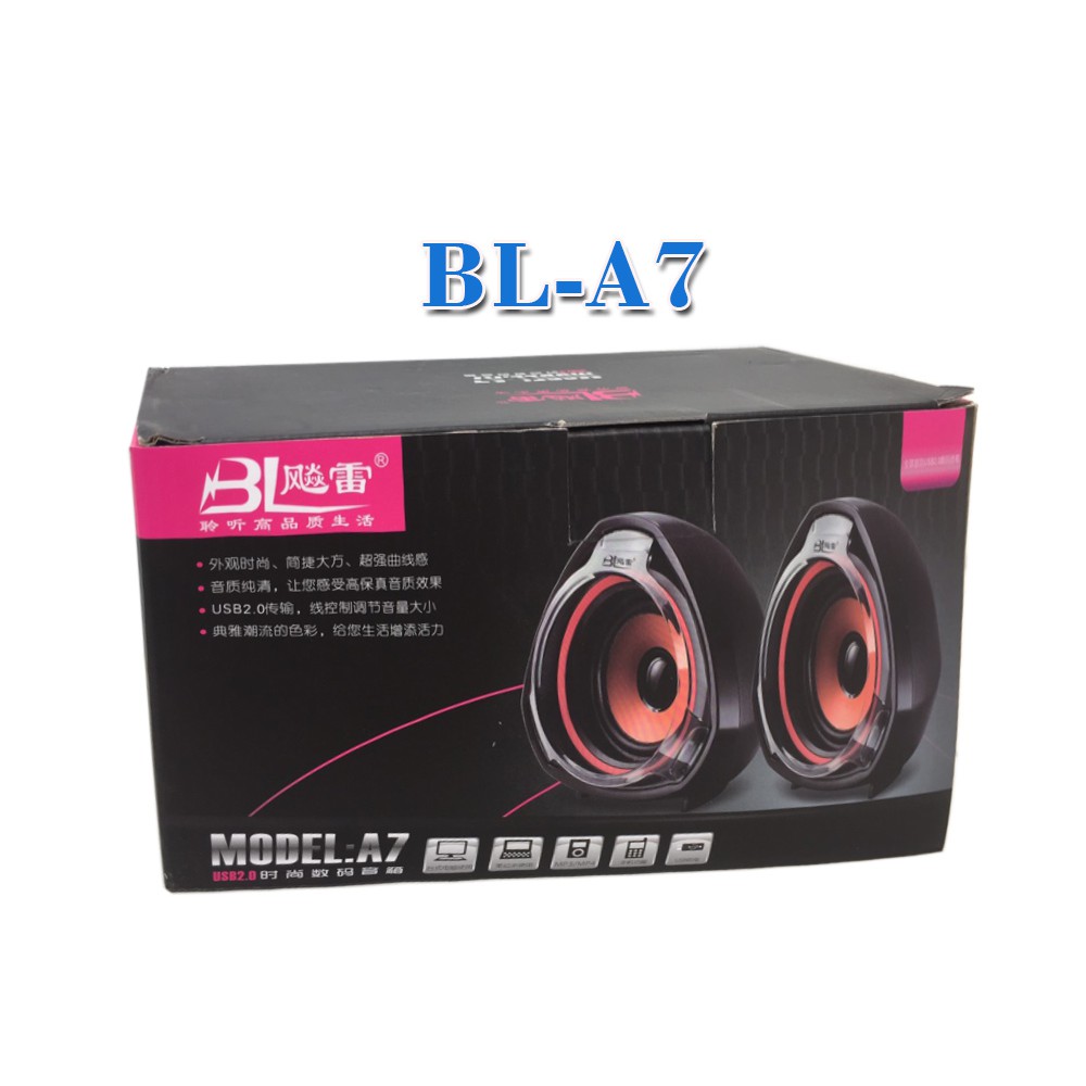 Loa vi tính bộ 2 cái BL A7 , BL A8