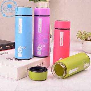 Bình Đựng Nước Thuỷ Tinh Giữ Nhiệt Lõi Thuỷ Tinh 450 Ml - BGN03