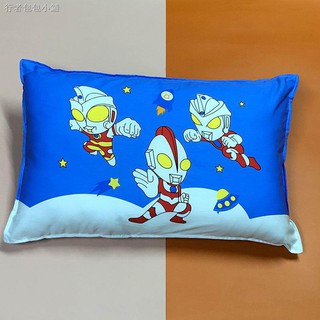 Vỏ gối Cotton 30 * 50 in hình siêu nhân hoạt hình đáng yêu cho bé