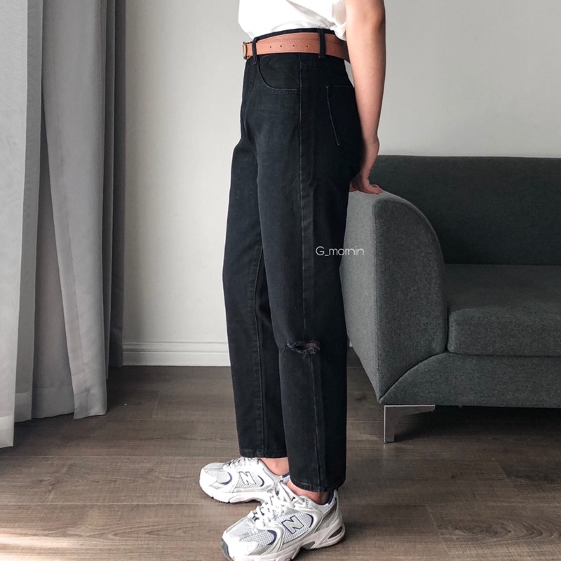 Quần jeans đen QJJ9082