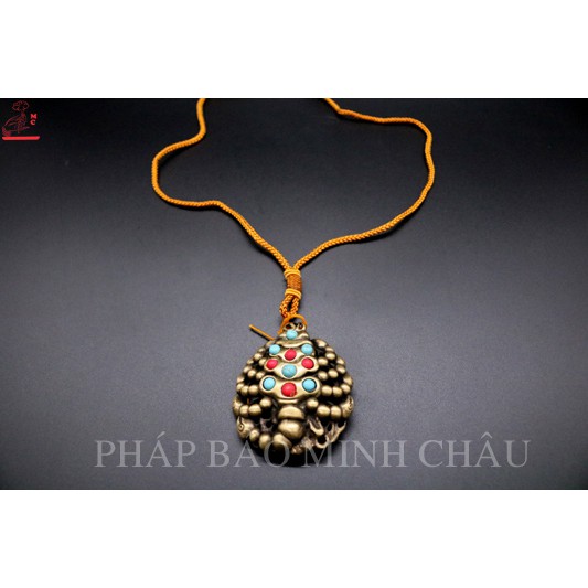 CỬU ĐẦU TRÙNG ĐÍNH HẠT TO (VÀNG - ĐEN)