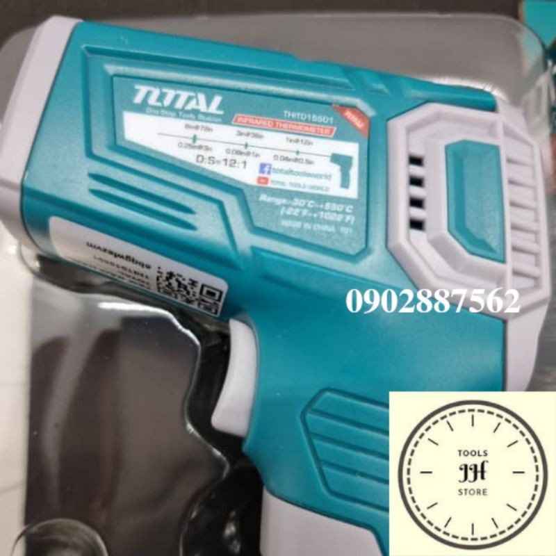 550 độ C Máy đo nhiệt độ tia hồng ngoại Total THIT015501