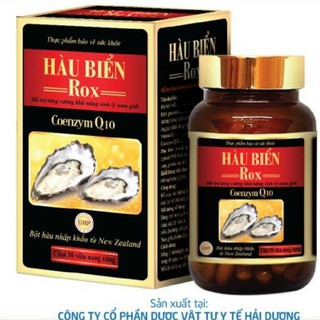 Tang cường sinh lực phái mạnh Hàu Biển rox bổ thận tráng dương