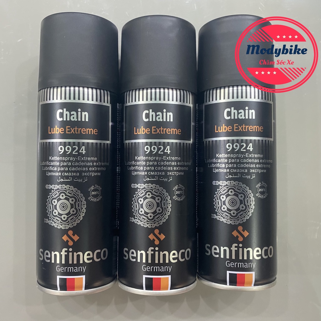 Xịt Dưỡng Sên - Senfineco Chain Lub Extreme Dạng Mỡ Bò Xanh