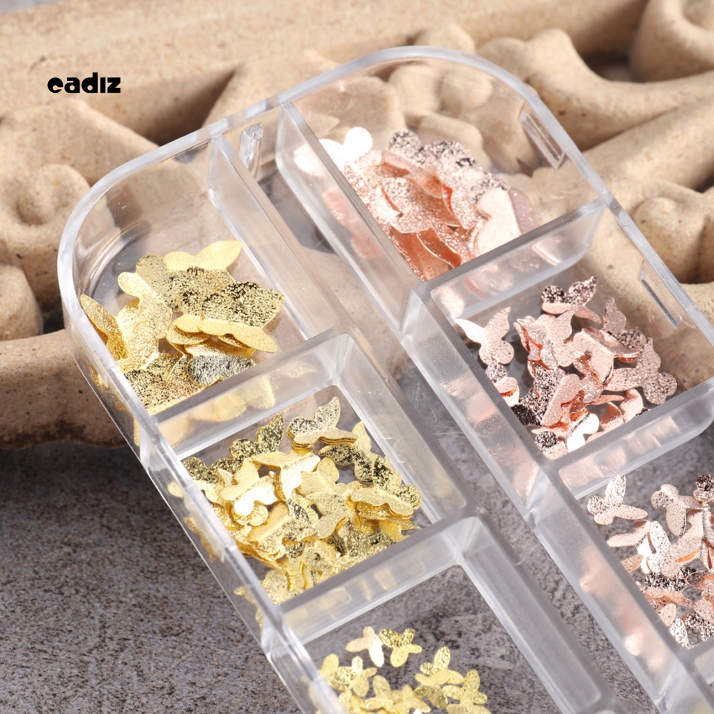 Bộ Móng Tay Giả Hình Bướm DIY Có Thể Tái Sử Dụng