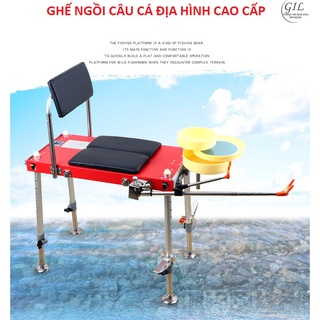 ghế ngồi câu cá địa hình cao cấp 13