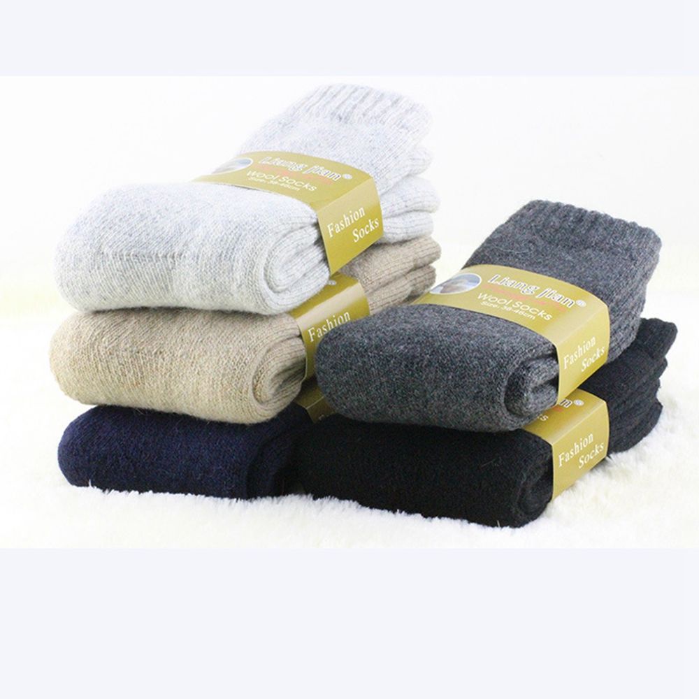 1/ 5 Đôi vớ len giữ ấm thời trang mùa đông cao cấp cho nữ