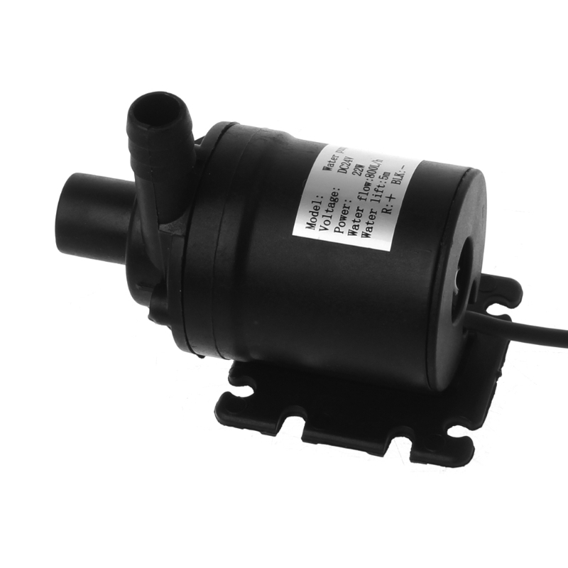 Máy bơm nước động cơ không chổi than năng lượng mặt trời 800L/H 5m DC 24V chuyên dụng