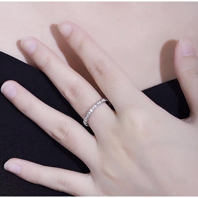 Nhẫn nữ bạc ta dày dặn , sáng bóng , giá rẻ - Vàng Bạc Khải Khải