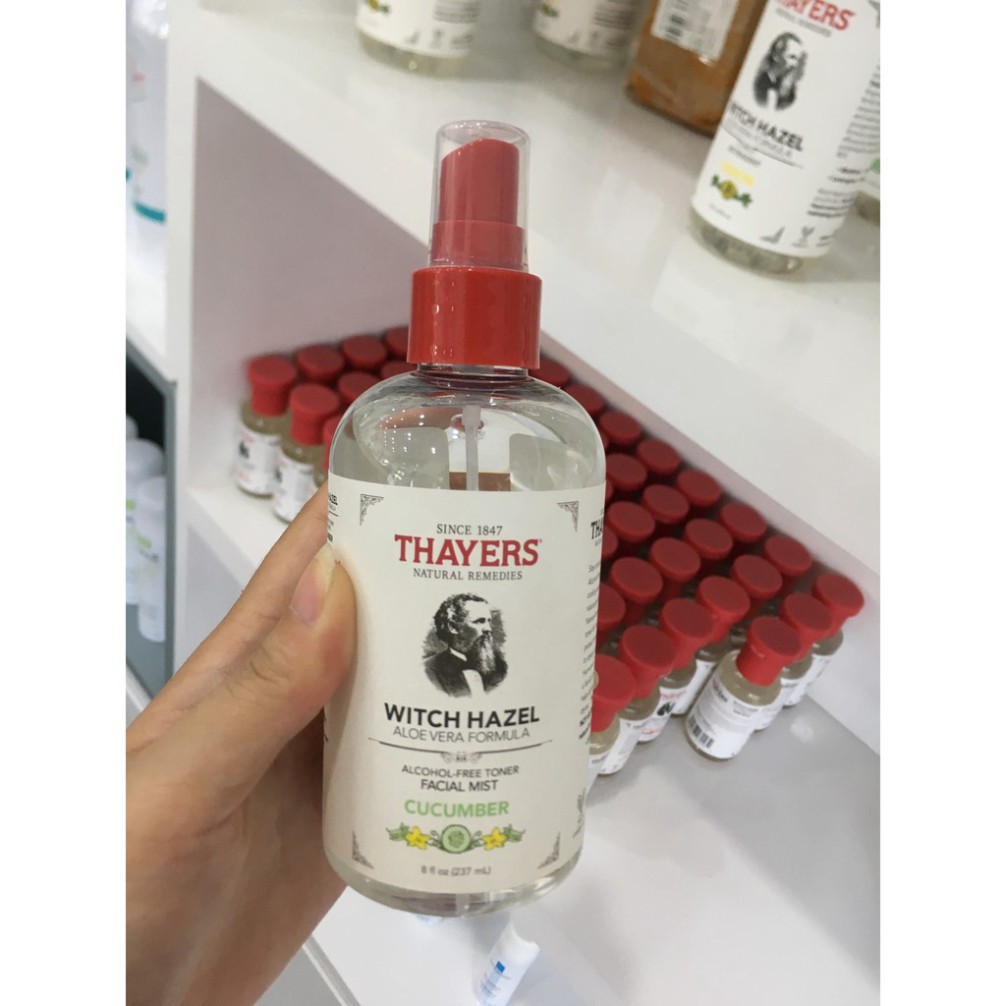 Nước hoa hồng Toner Thayers Alcohol Free Witch Hazel 355ml - Thayer Không Cồn