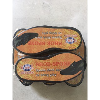 Xi Bọt Biển Đánh Bóng Giày (Shoe Polish Sponge)  ==> Combo 5 Sản Phẩm