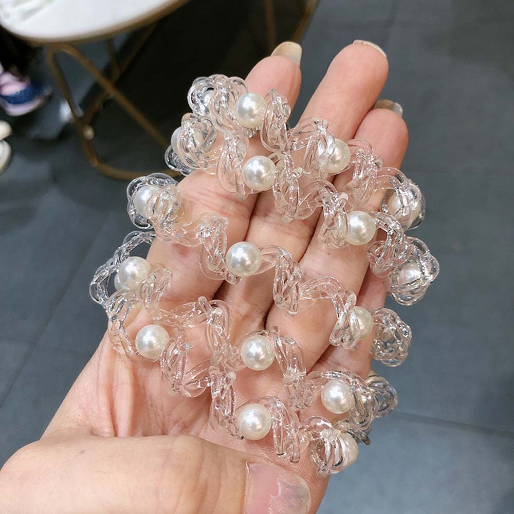 Dây Buộc Tóc Phối Ngọc Trai Nhân Tạo Thời Trang