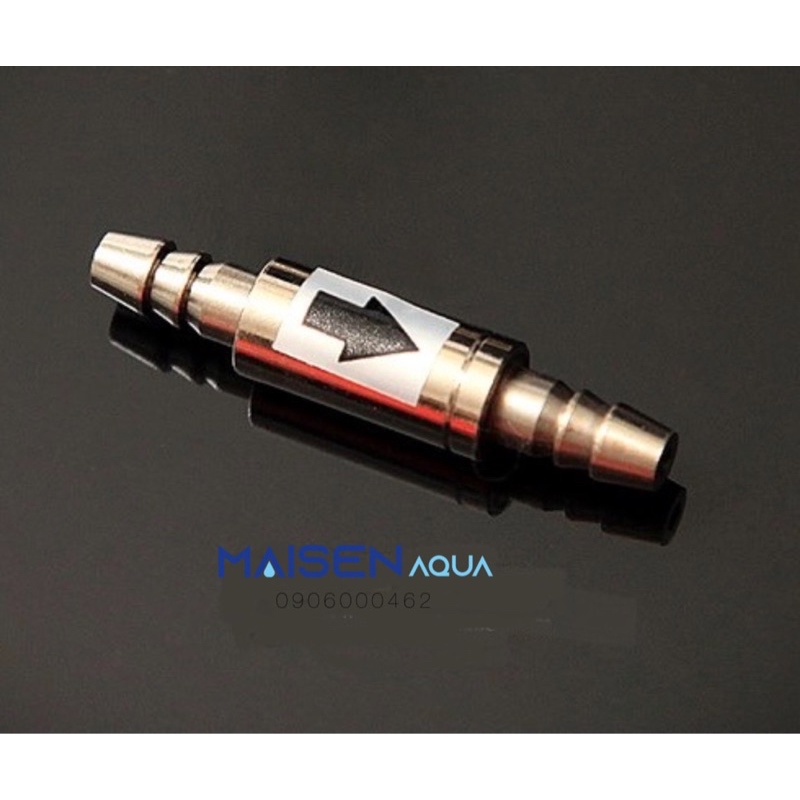 Van 1 chiều INOX CO2 dùng trong hồ thủy sinh, hồ cá biển