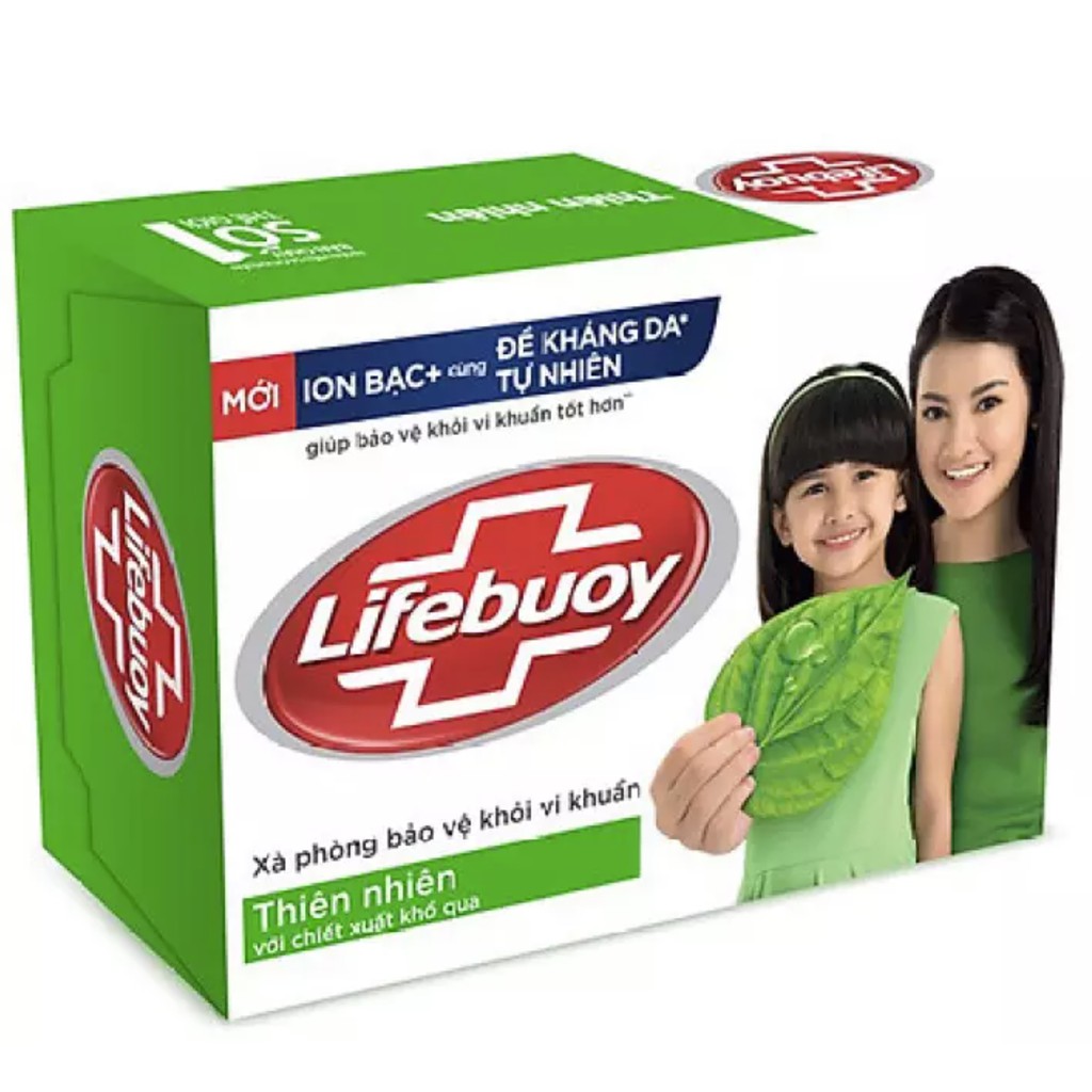 Xà phòng bảo vệ khỏi vi khuẩn Lifebuoy matcha và khổ qua 90gr | BigBuy360 - bigbuy360.vn