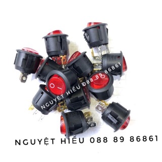 5 chiếc công tắc tắt/bật có đèn 3 chân