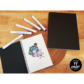 [Họa cụ Tý Chuột] Sổ vẽ màu nước Canson truyền thống (khổ A4,A5- Dày)