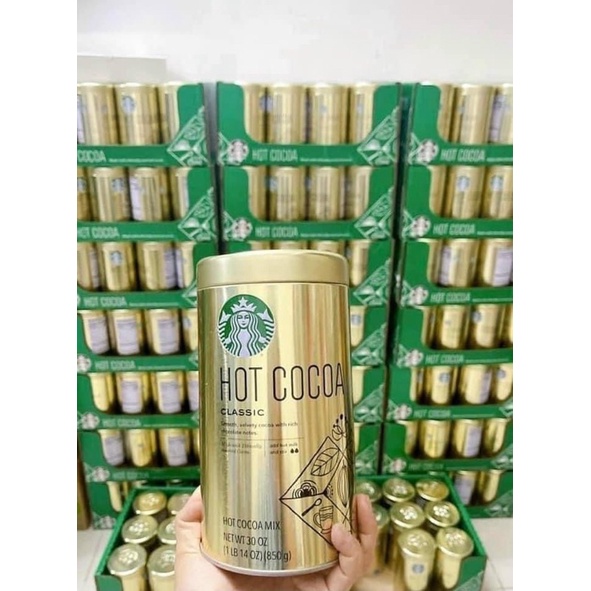 Bột Cacao Starbuck Hot Cocoa 850g - Hàng Mỹ