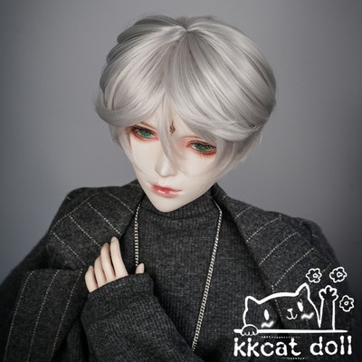 Bộ Tóc Giả Ngắn DW006 bjd Cho Búp Bê Tỉ Lệ 1 / 3 1 / 4 1 / 6