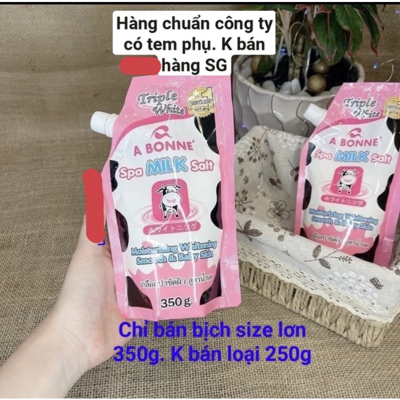 Muối tắm sữa bò A Bonne Thái Lan 350g chính hãng
