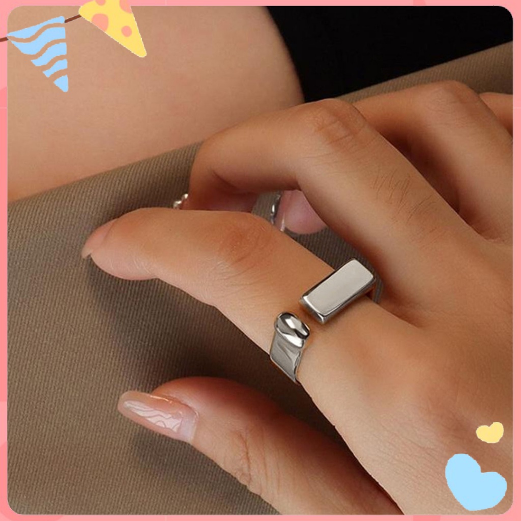 Nhẫn Unisex Hình Chữ U Trọng Lượng Nhẹ Sturdy