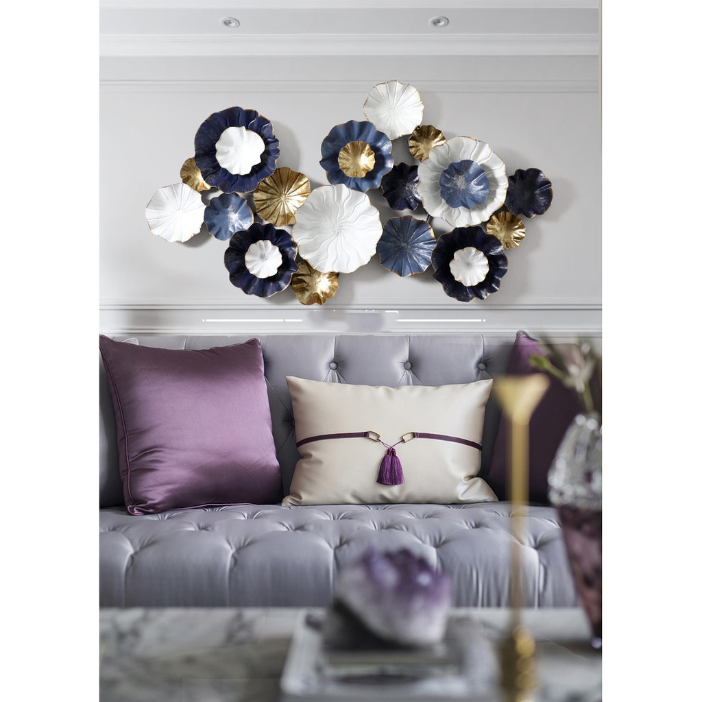 Tranh sắt treo tường trang trí nghệ thuật DNS333 sang trọng hiện đại (KT 147x86cm)