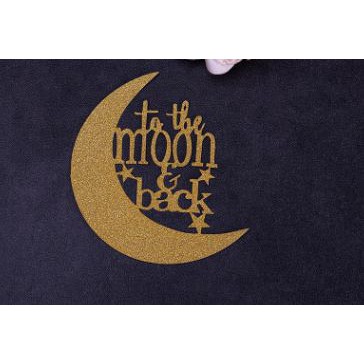 Topper trăng vàng to the moon