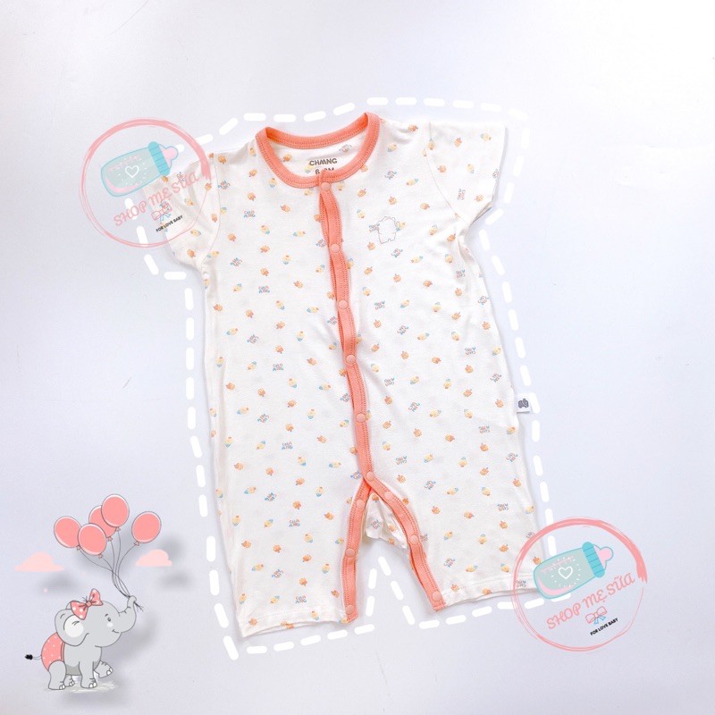 CHAANG bộ body cộc cho bé trai và gái chất cotton