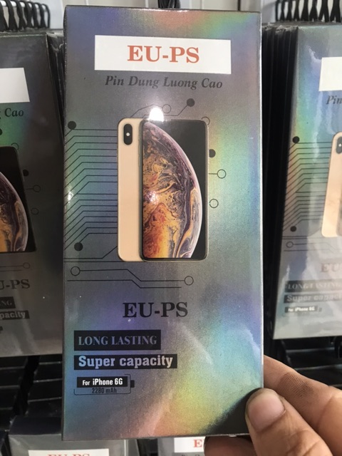 Pin iPhone EU dung lượng cao 5g/5s/6g/6p/6sp/7g/8g/8p/x/xr/xsmax