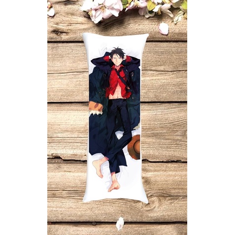 Gối dakimakura One Piece dài 40cm x 1m / Gối ôm One Piece luffy,ZôZ,sanji,