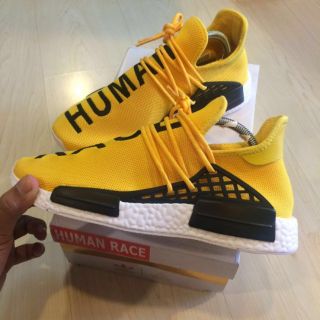 (FULLBOX) Giày thể thao NMD HUMAN RACE vàng