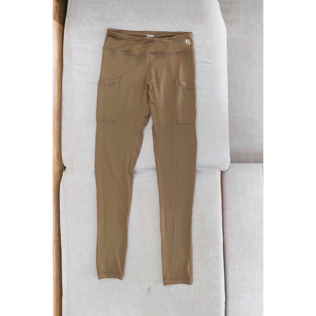 Quần legging cotton Nữ, quần tập dài nữ có túi 2 bên hông dành cho các chị mặc nhà hay đi tập, đạp xe, đi bộ