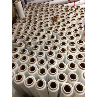 Màng PE/Màng Chít Bọc Hàng Quấn Bụng Khổ 25-50cm Khối Lượng 1.2kg-2.4kg