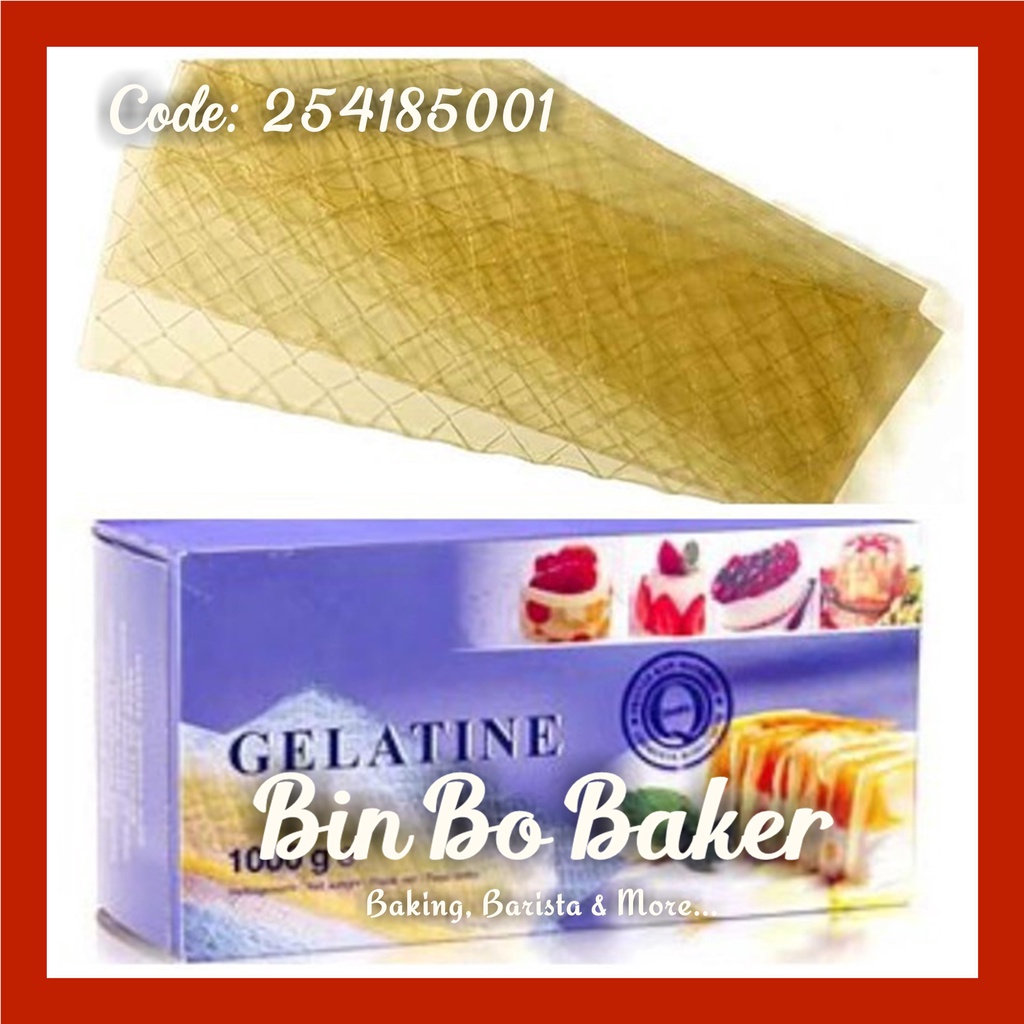 Lá Gelatine Ewald Đức - 10 lá