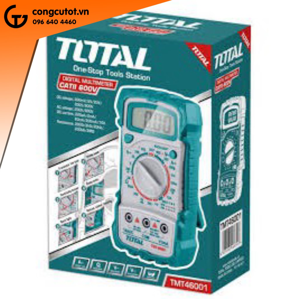 Đồng hồ vạn năng TOTAL TMT46001