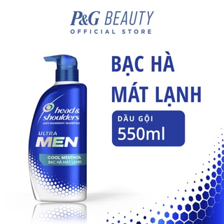 [Mã PG2112B giảm 8% đơn 199K] Dầu gội Head&Shoulders UltraMen (550ml)