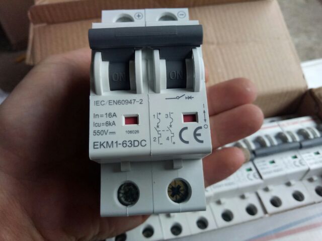 CB DC Cao cấp hãng ETEK 550V 16A 32A 63A