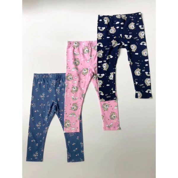 Quần legging bé gái xuất dư