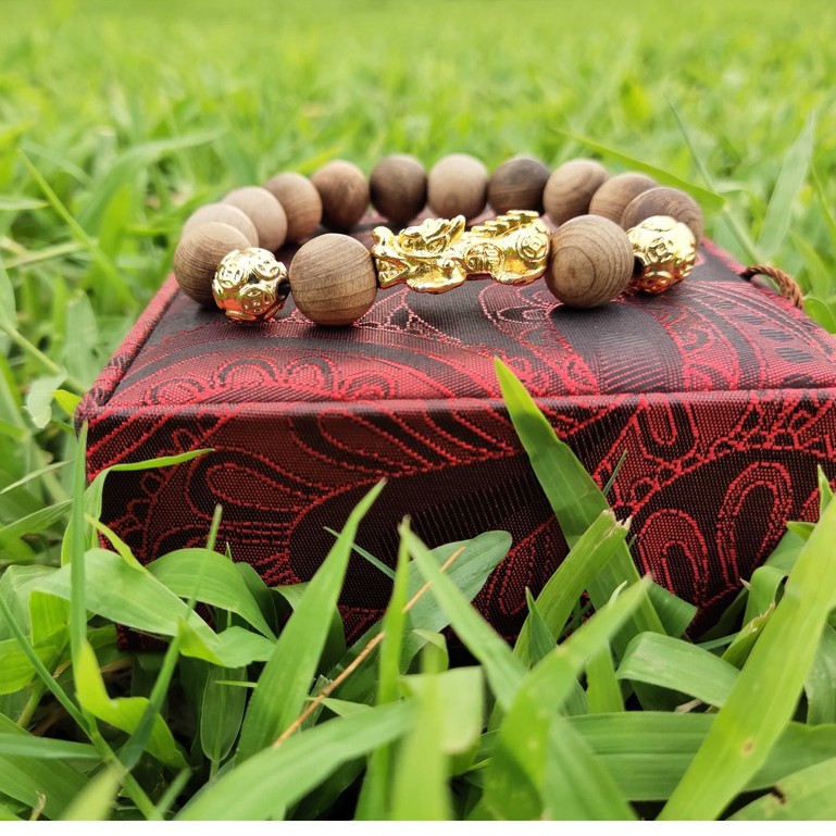 [SALE OFF] [Tặng Nhẫn] Vòng Ngọc Am xịn Tỳ Hưu, Hạt charm mạ vàng  hương thơm tự nhiên dành cho nam nữ | BigBuy360 - bigbuy360.vn