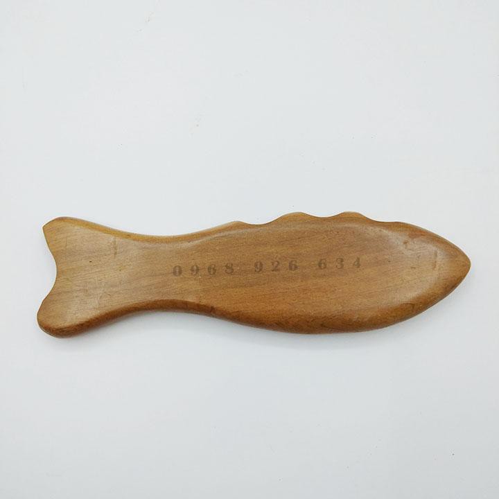 Dụng cụ Mát xa hình cá bằng gỗ FREESHIPDụng cụ Mát xa hình cá bằng gỗ - Trẻ hóa làn da của bạn một cách tự nhiên