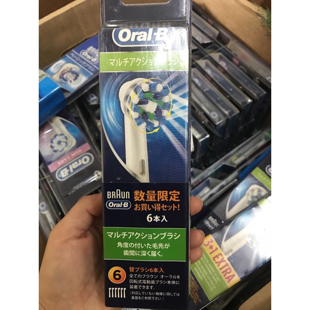 Đầu bàn chải điện thay thế, bàn chải điện oral-B made in Germany