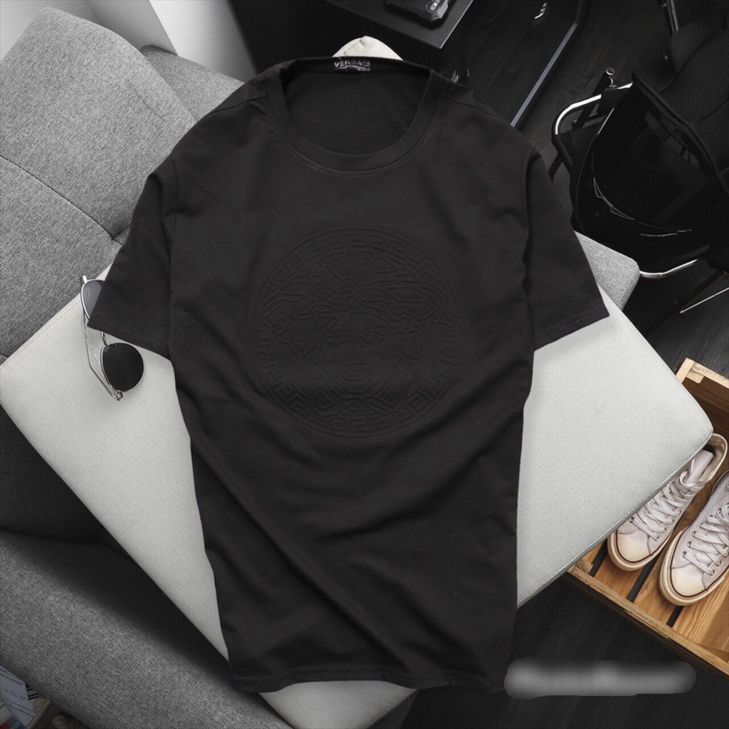 ÁO THUN NAM COTTON DẠP NỔI HỌA TIẾT