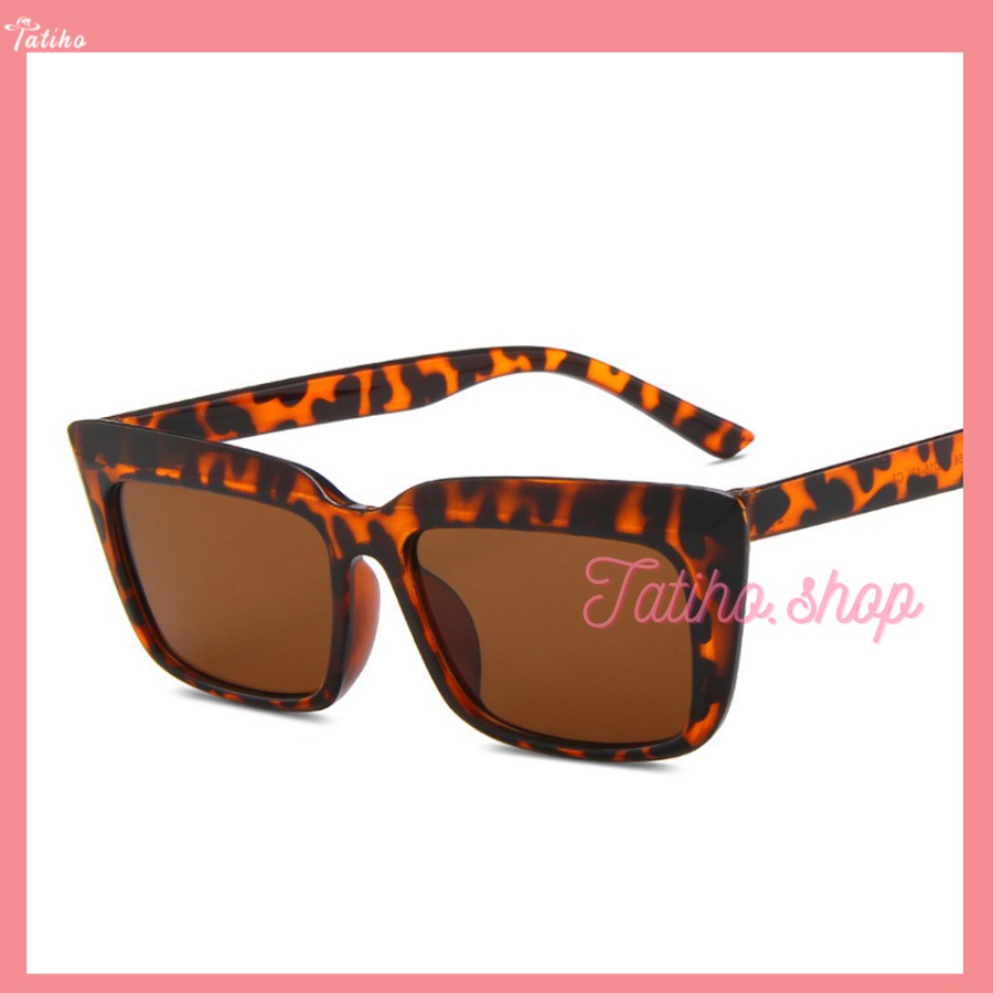 [Hàng Xịn, Giá Tốt] Kính Mát (Kính Râm) Nữ Cao Cấp Gọng Chữ Nhật Sang Trọng - Mã MK024