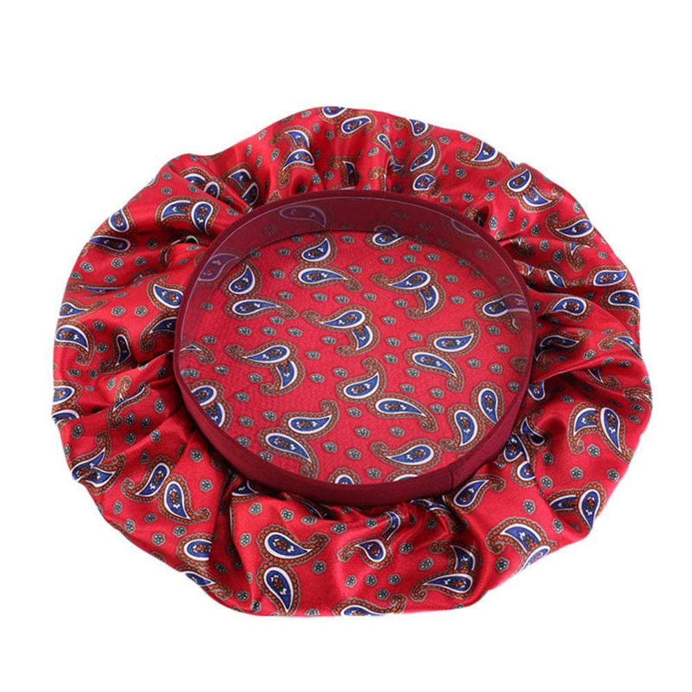 Mũ Trùm Đầu Khi Tắm Bằng Satin Co Giãn Thoải Mái Cho Nữ