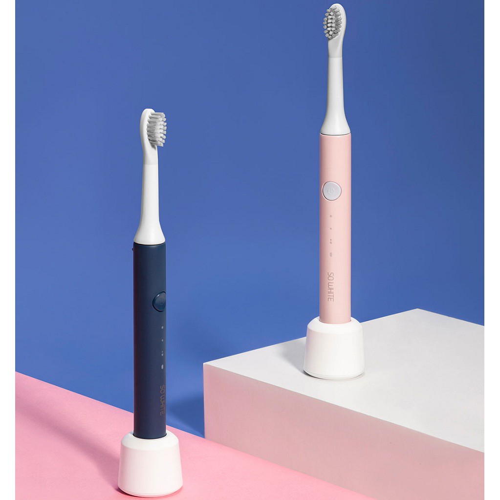 Bàn chải điện Xiaomi Pin jing So White Sonic Electric Toothbrush Vệ sinh đánh răng  làm sạch lợi nướu chống nước an toàn